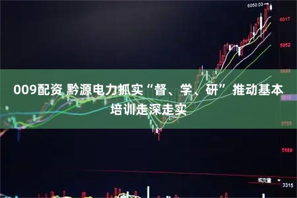 009配资 黔源电力抓实“督、学、研” 推动基本培训走深走实